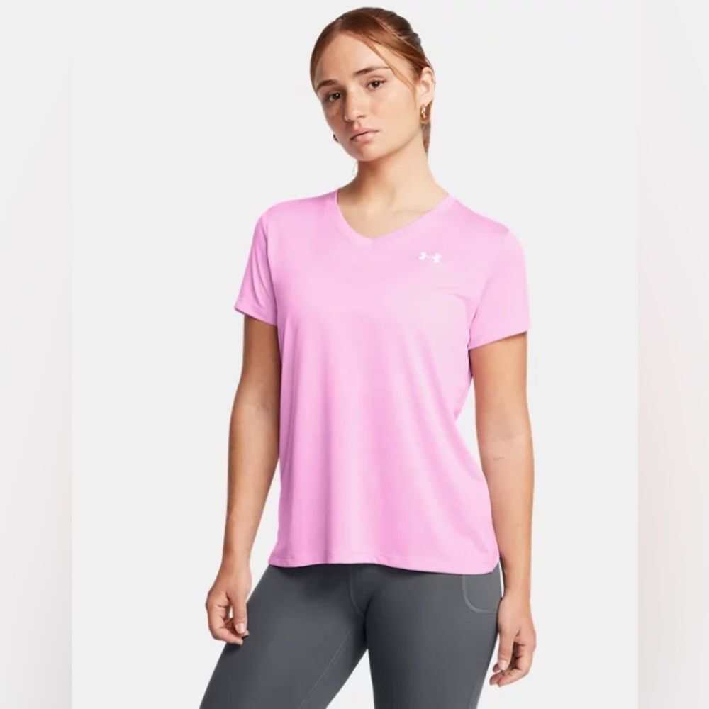 UNDER ARMOUR Threadborne Twist Tee (Pink)
